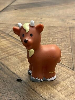 Fisher-Price Little People Brown Billy Goat Replacement Figure 2014